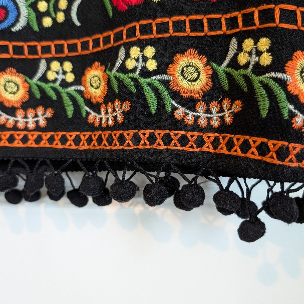 Umgee Embroidered Butterfly Mini Skirt - Picture 7 of 7